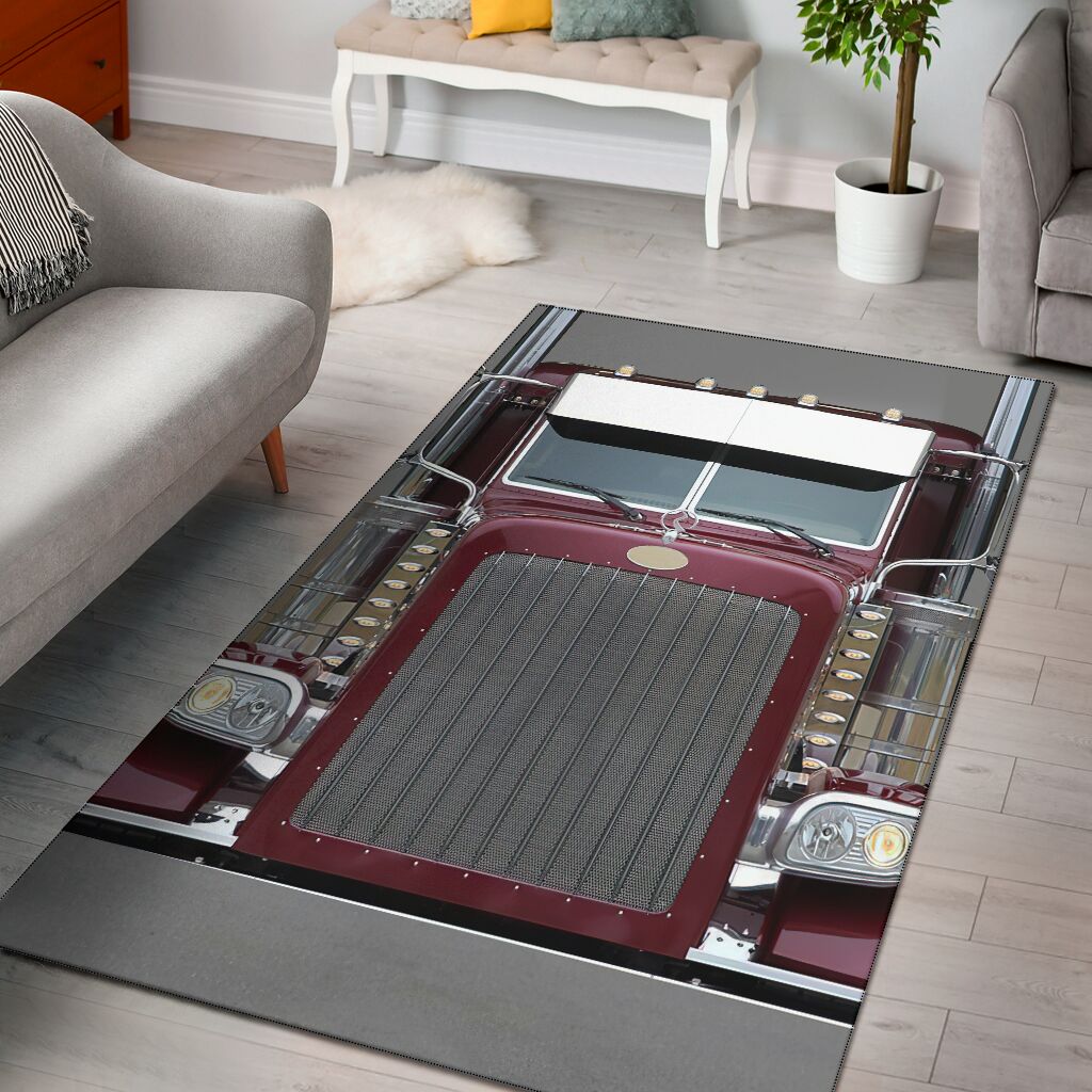 Red Truck Trucker Rug 0622 Corethermax