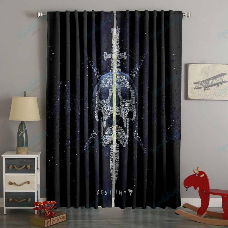 3D Printed Destiny Style Custom Living Room Curtains