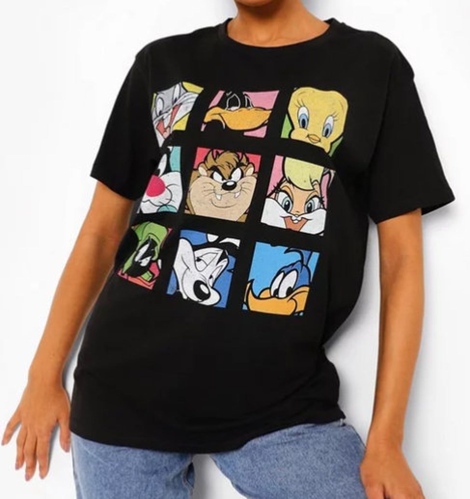 Looney Tunes Shirt Looney Tunes Retro Group Unisex S-5 T-Shirt Looney Tunes Boxes Shirt Tweety Bird Shirt Lola Bugs Bunny