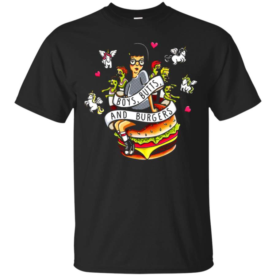 AGR Boys Butts And Burgers T-Shirt