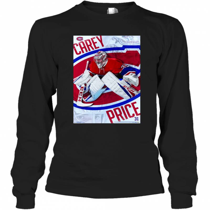 International Wall Poster Montreal Canadiens Carey Price Long Sleeve T-Shirt