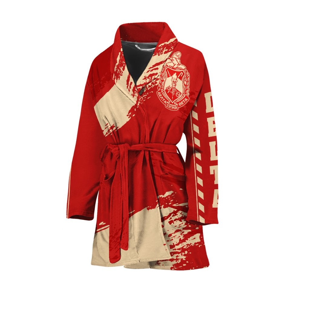 Greek Life Bath Robe – Delta Sigma Theta Nineteen Women’S Bath Robe J09