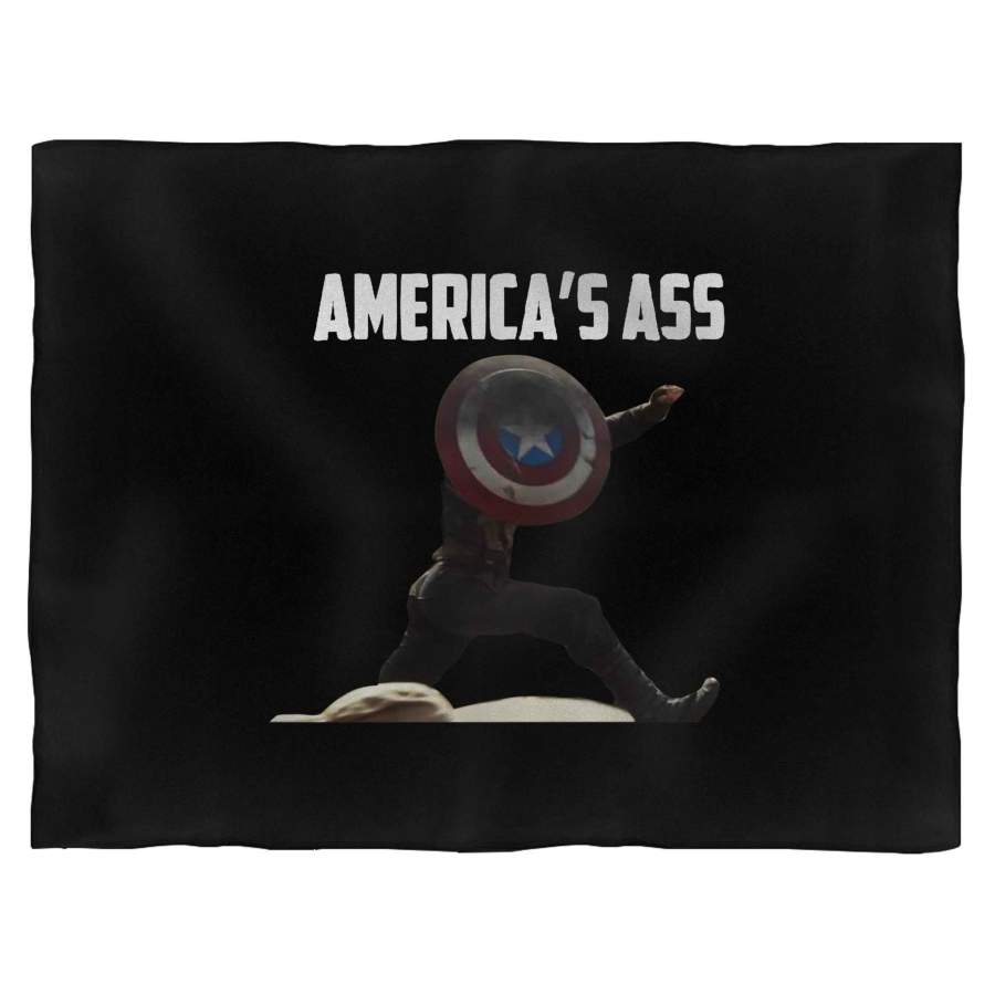 America’s Ass Captain America’s Endgame Blanket