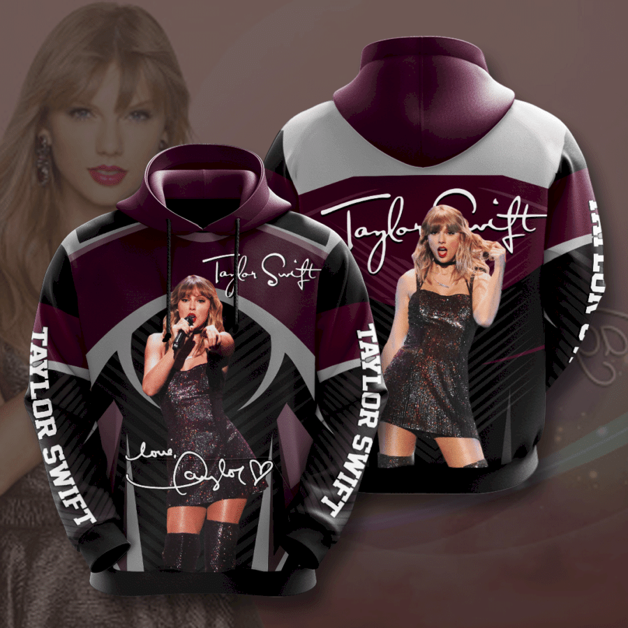 Taylor Swift Full Print 4491 3D Pullover Hoodie, Bomber Jacket, Sweatshirt, T-Shirt