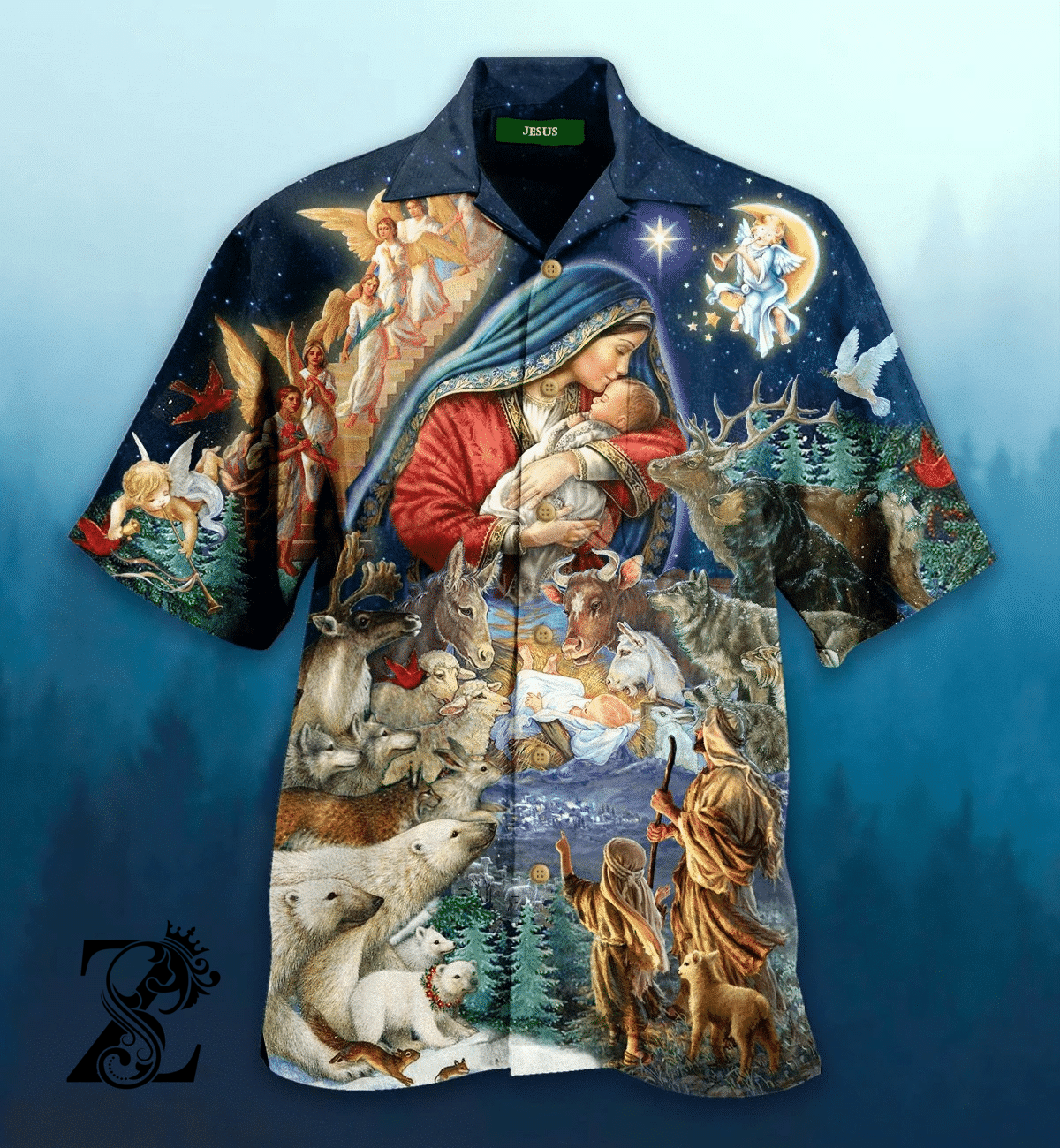 Beach Shirt Discover Cool Jesus Christmas Hawaiian Shirt- Zides-Sport