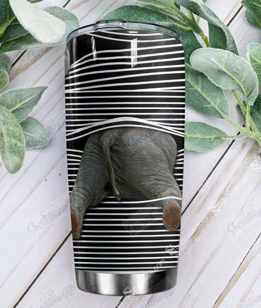 Personalized Magical Elephant Gs-Cl-Ml2003 Stainless Steel Tumbler Travel Customize Name, Text, Number, Image