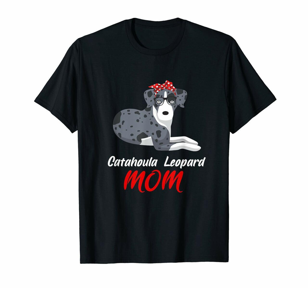 Catahoula Leopard Mom Shirt Mothers Day Dog Mom Gift