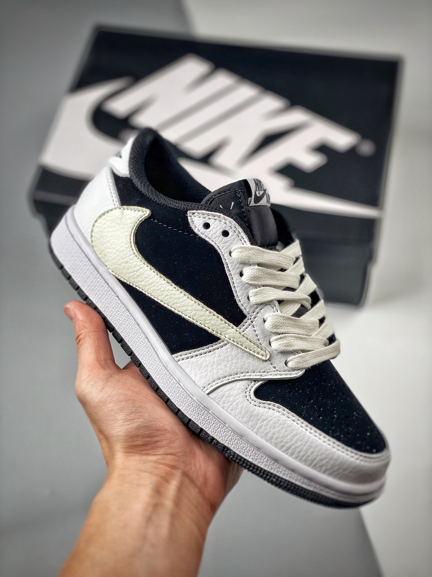 Travis Scott x JD 1 Low OG SailBlack 5338829