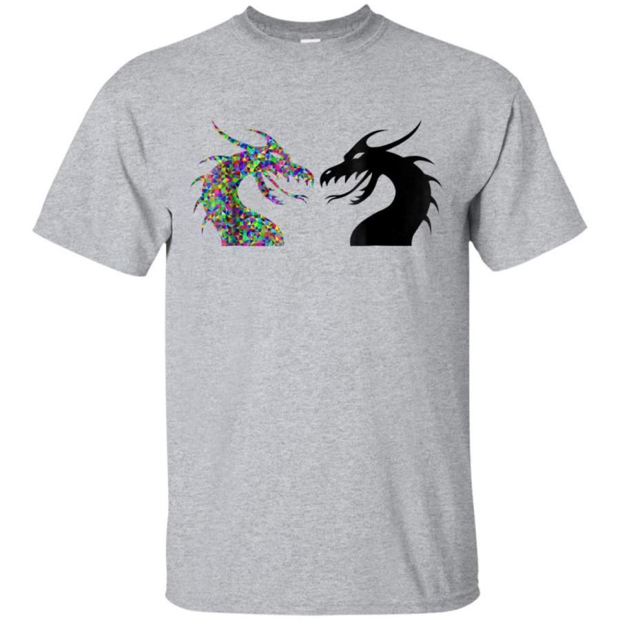 AGR Dragon Stand Off Tee Shirt Men Women Kids Elderly Jaq T-shirt