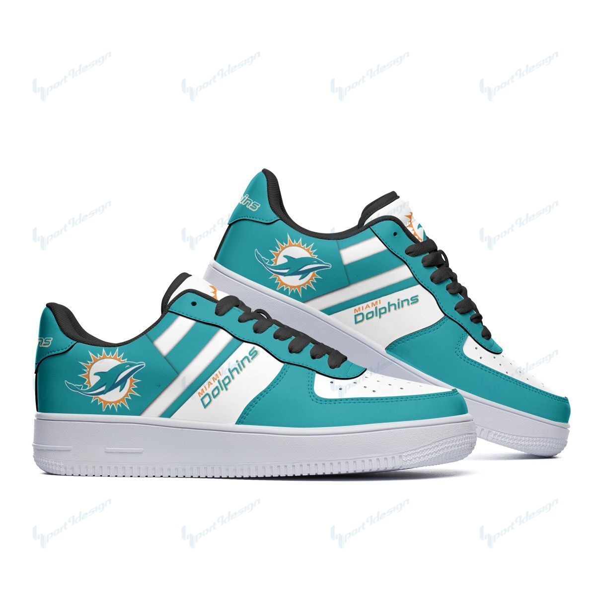 Miami Dolphins Af1 Shoes 205