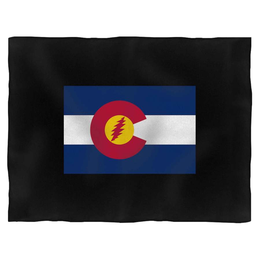 Colorado Flag Blanket