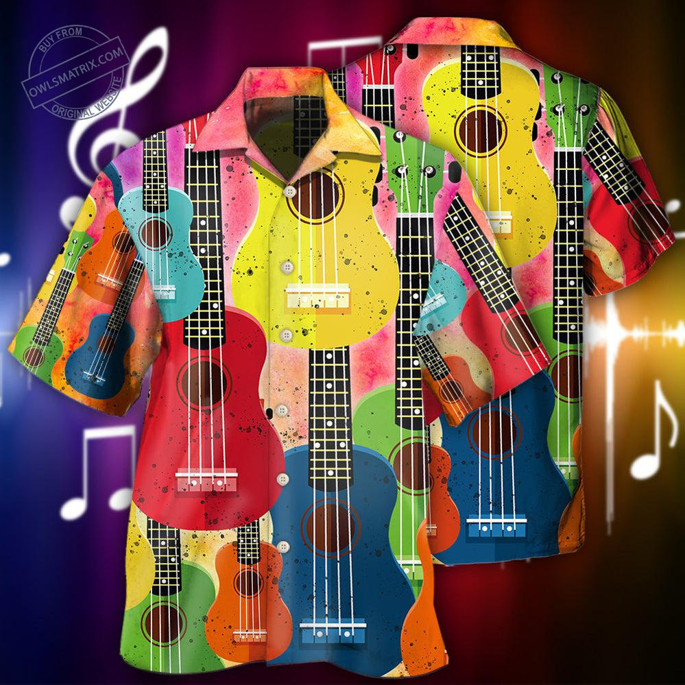 Colorful Ukulele Music Lover Hawaii Shirt Ha71452