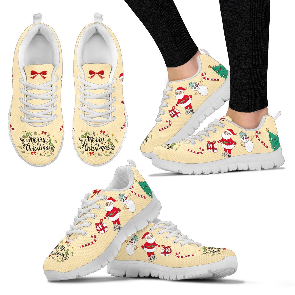 Merry Christmas Sneakers Women'S Sneaker ReadingLLC