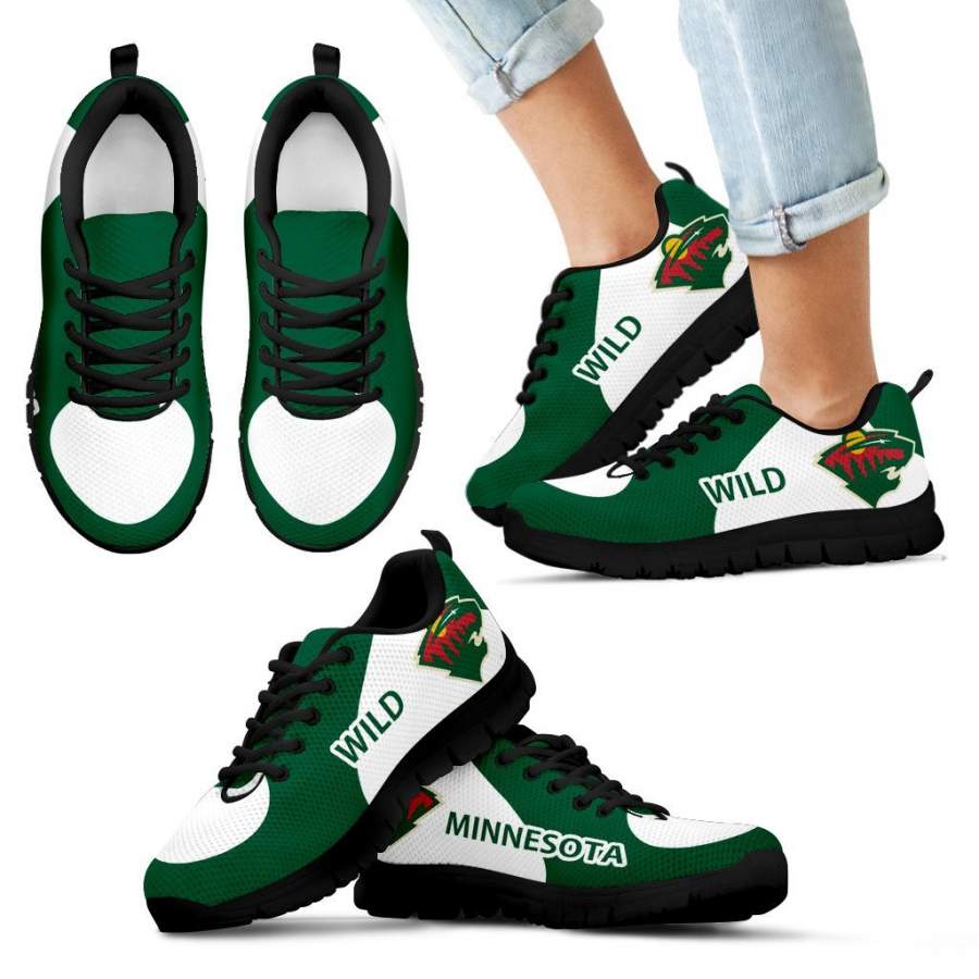 Minnesota Wild Top Logo Sneakers