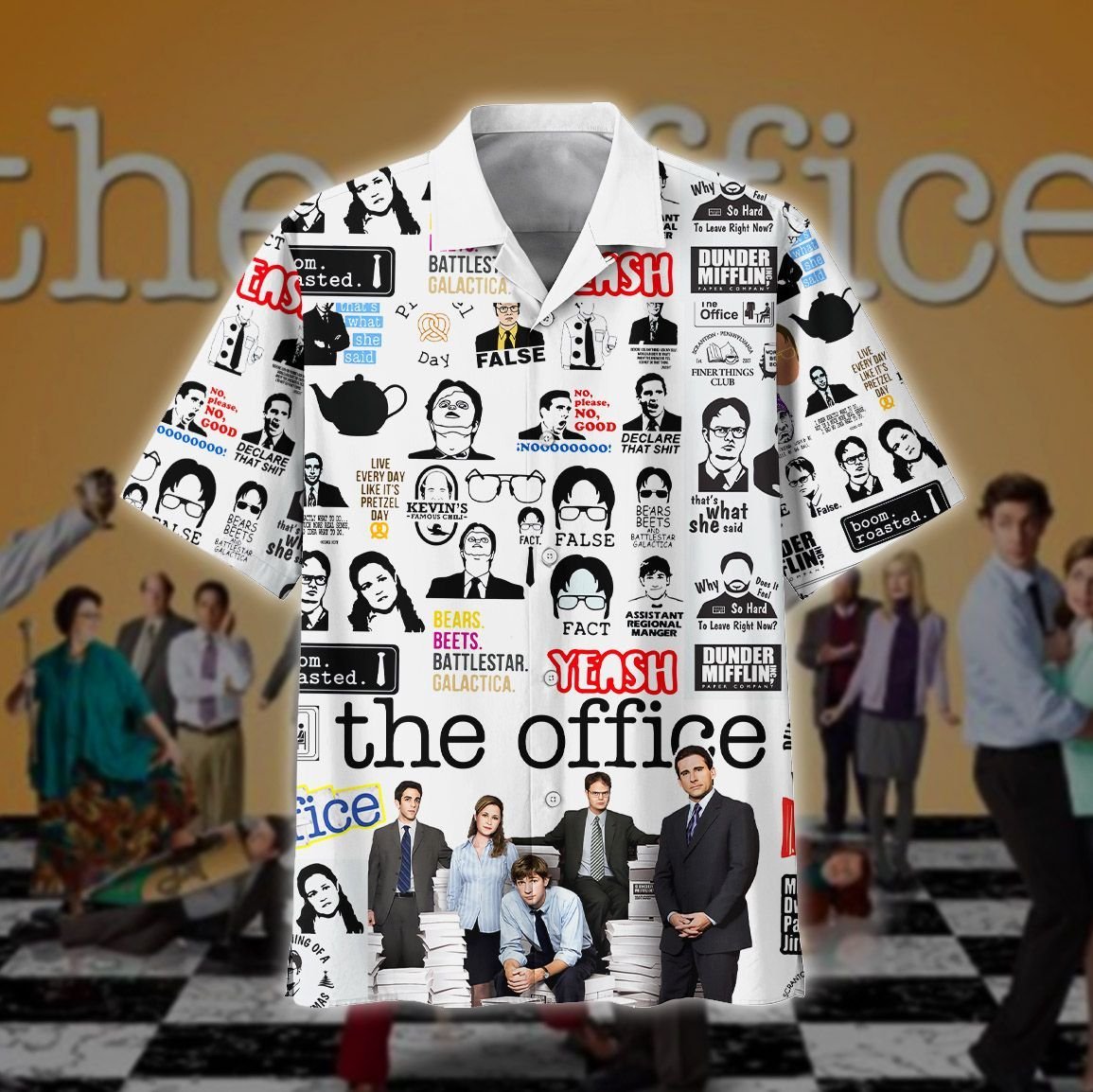 The Office Hawaii Shirt Limited Edition Ha72547