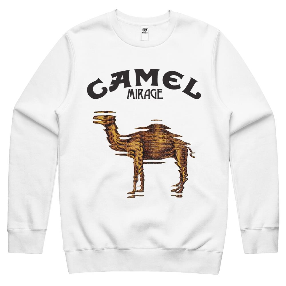 Camel Mirage Band Crewneck Sweatshirt