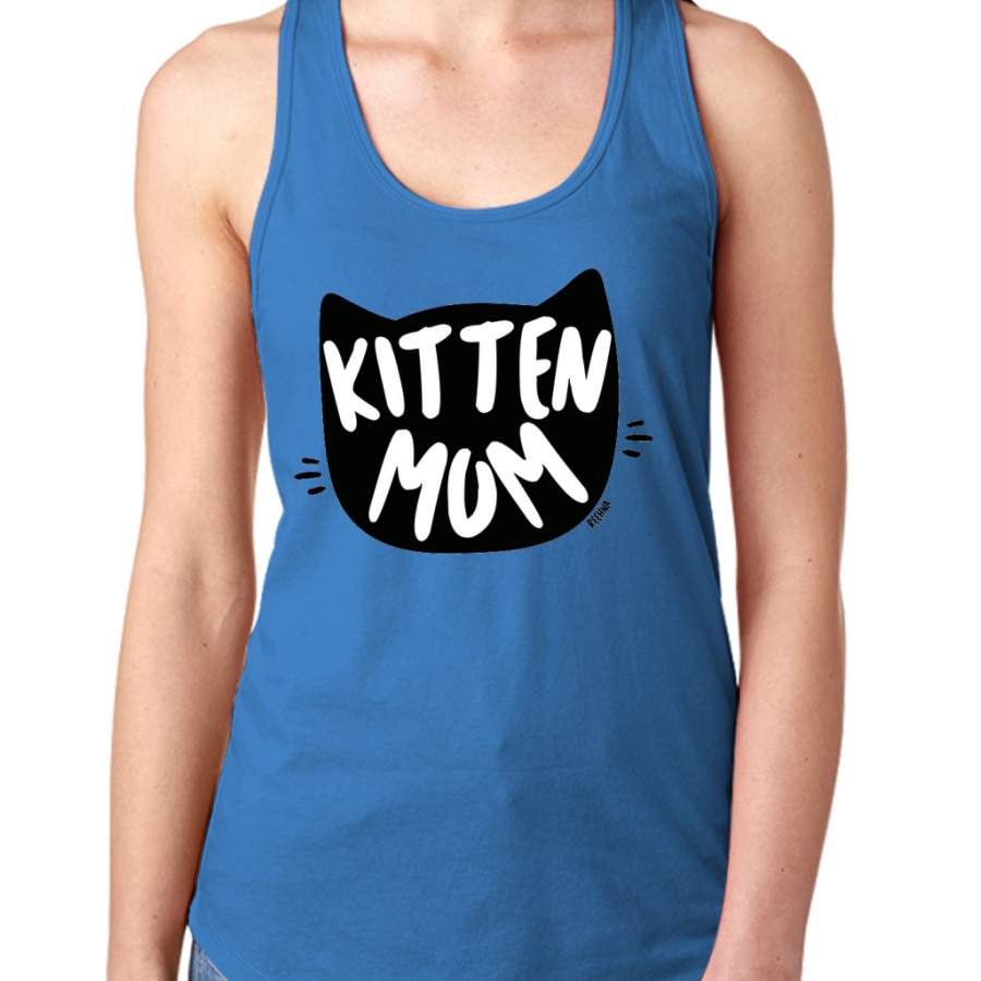 Kitten mom Women Tank Top