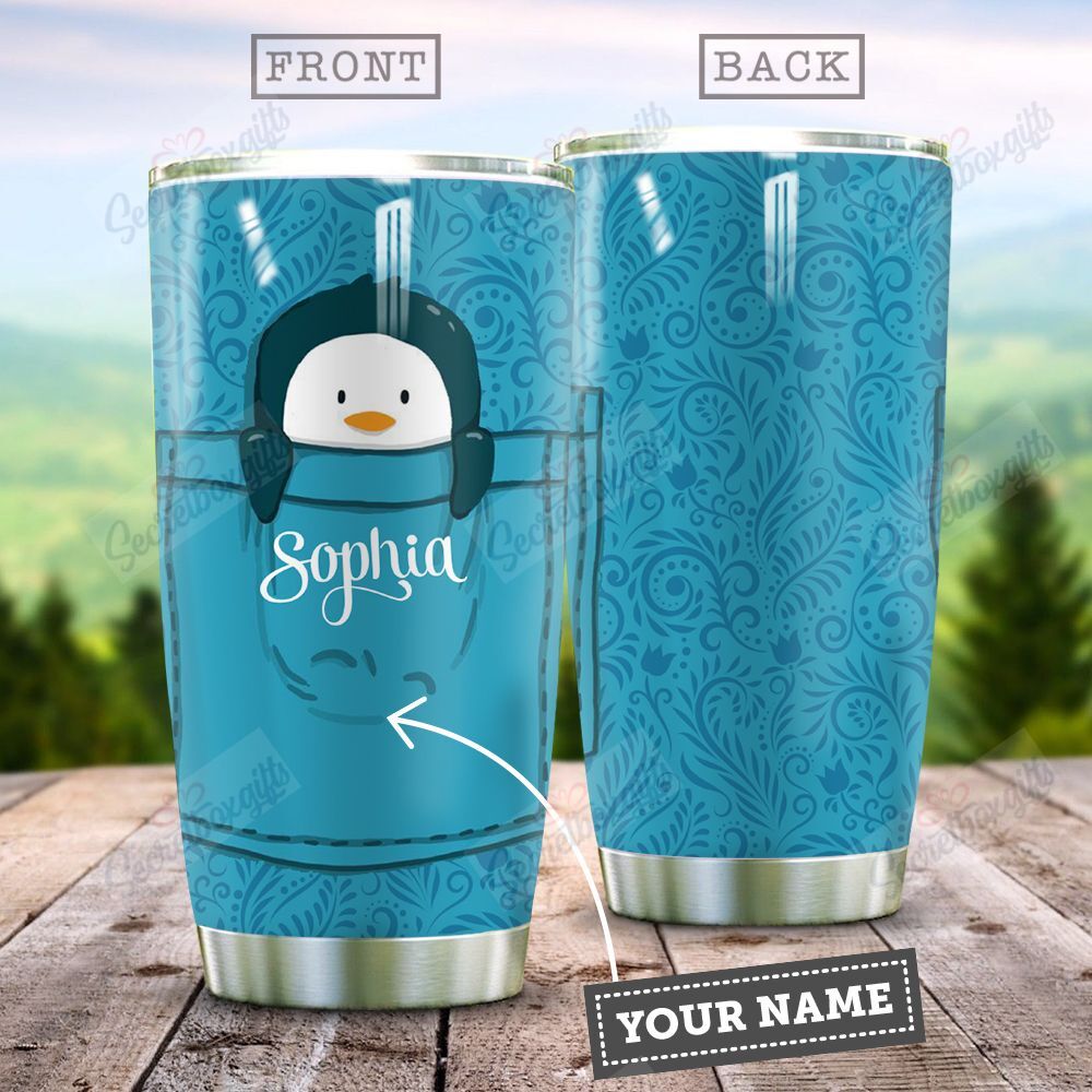 Penguin Ht2412060P Stainless Steel Tumbler Travel Customize Name, Text, Number, Image