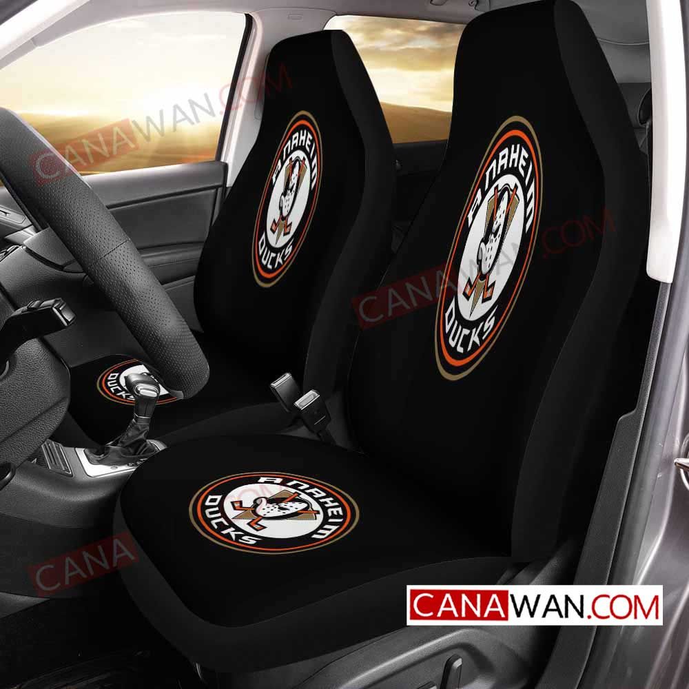 Anaheim Ducks Logo Art Style11 3D Customized Personalized Car Seat Cover