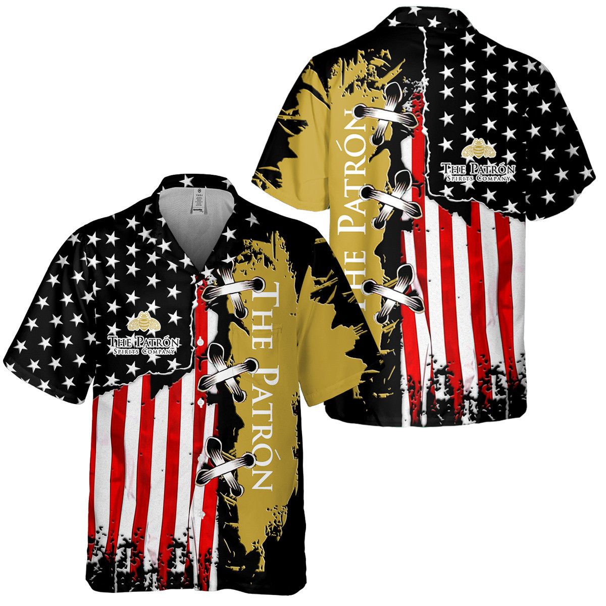 Pt Us Flag Hawaii Shirt Ha5227