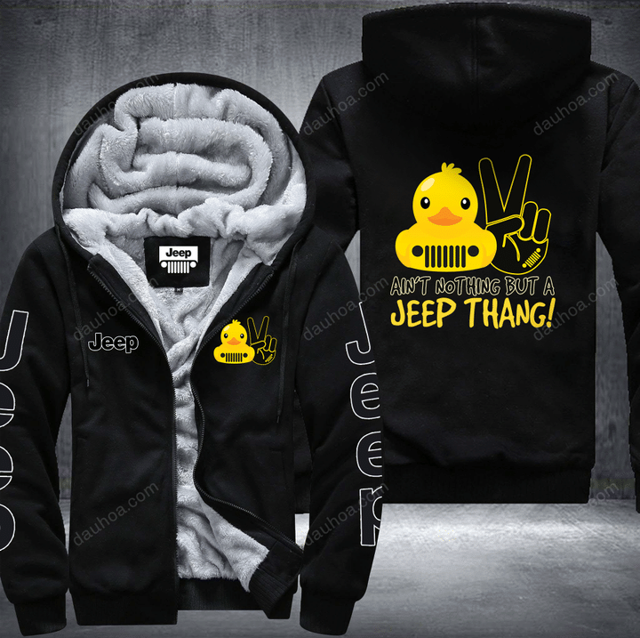 Ain’T Nothing But Jp Thang Duck Jp Fleece Hoodie #Kv