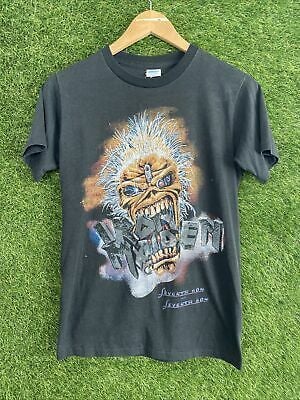 Vintage Iron Maiden Eddie Rock T-shirt 80s 4632