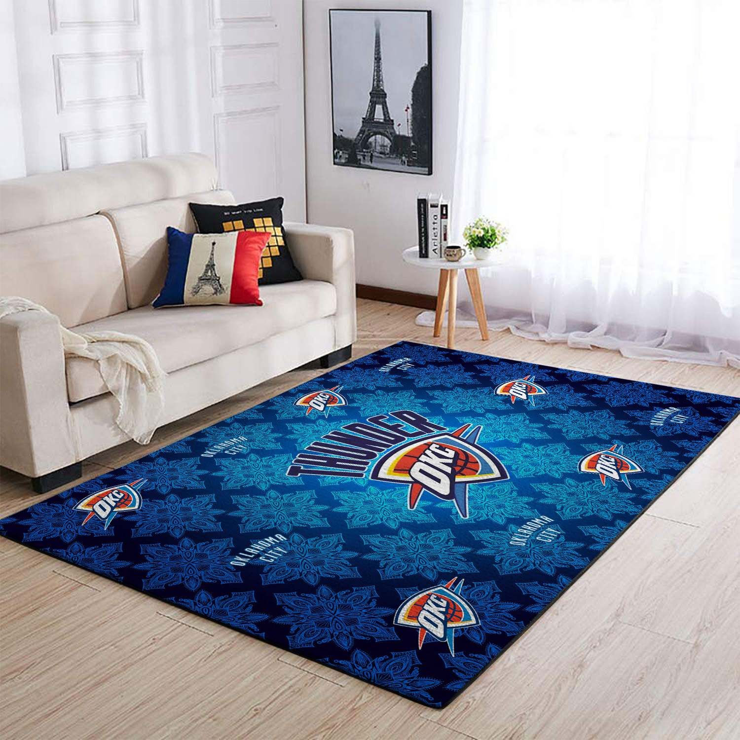 Oklahoma City Thunder Area Rugs Living Room Carpet SIC281204 Basketball Rugs Local Brands Floor Decor