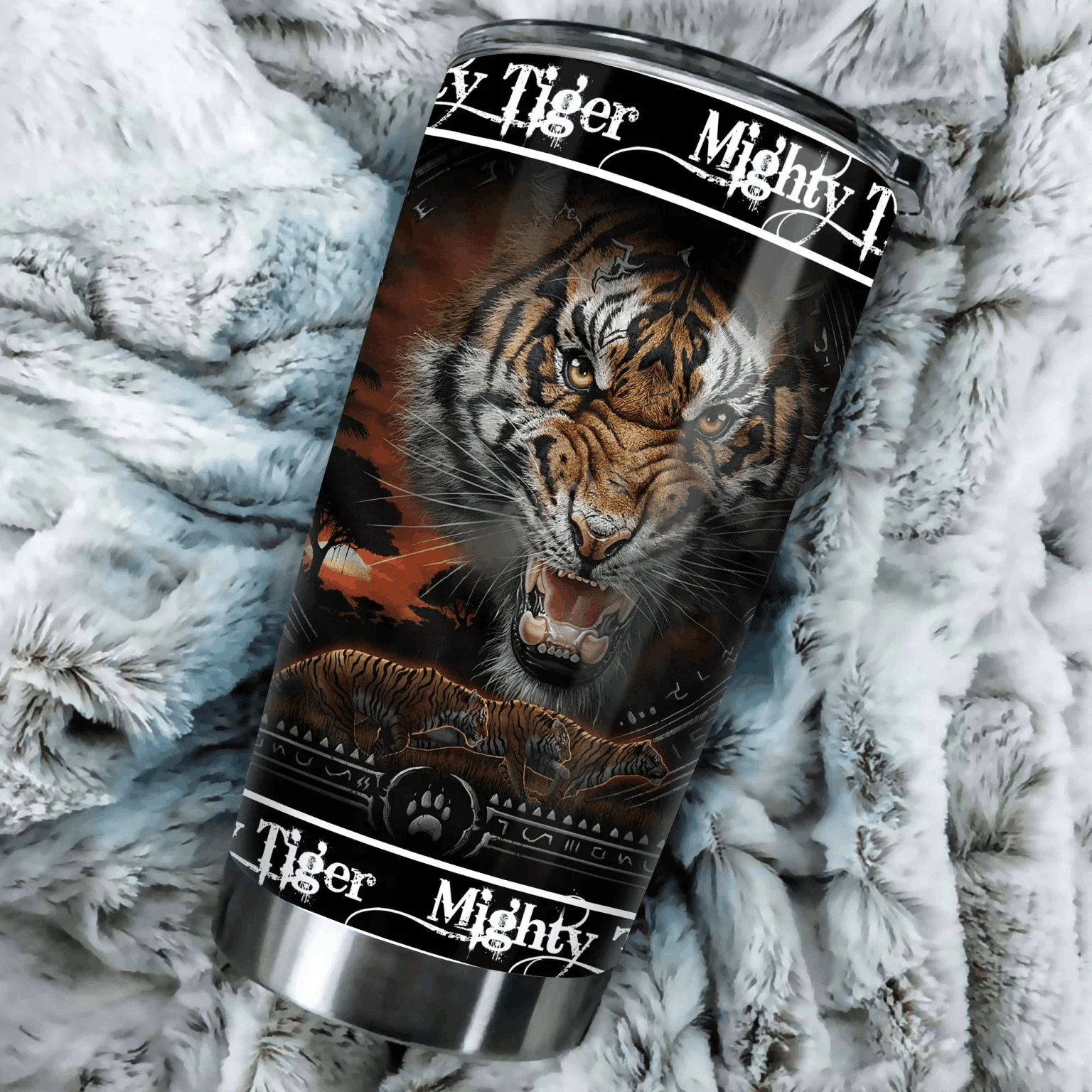 Wild Animal Mighty Tiger GS-CL-ML2303 Tumbler