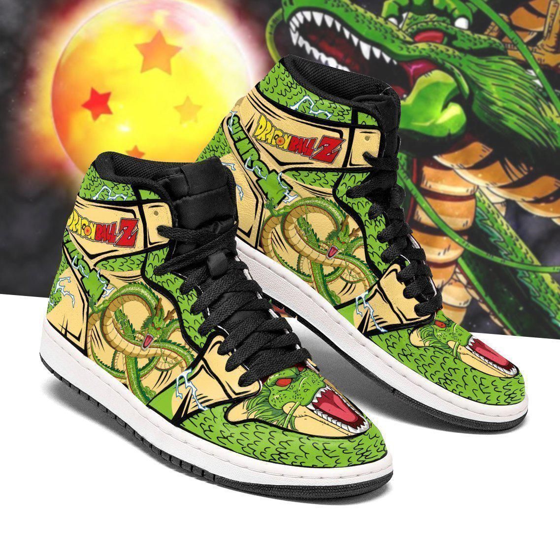 Shenron Shoes Boots Dragon Ball Z Anime Sneakers Fan Gift Mn04 Air Jordan 13 Shoes Hajd2403143