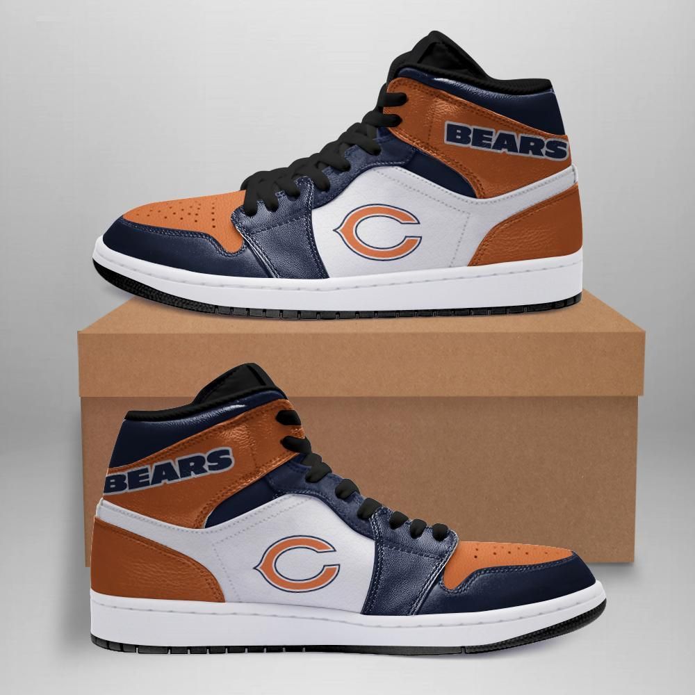 Chicago Bears 07 Air Jordan Sport Custom Sneakers