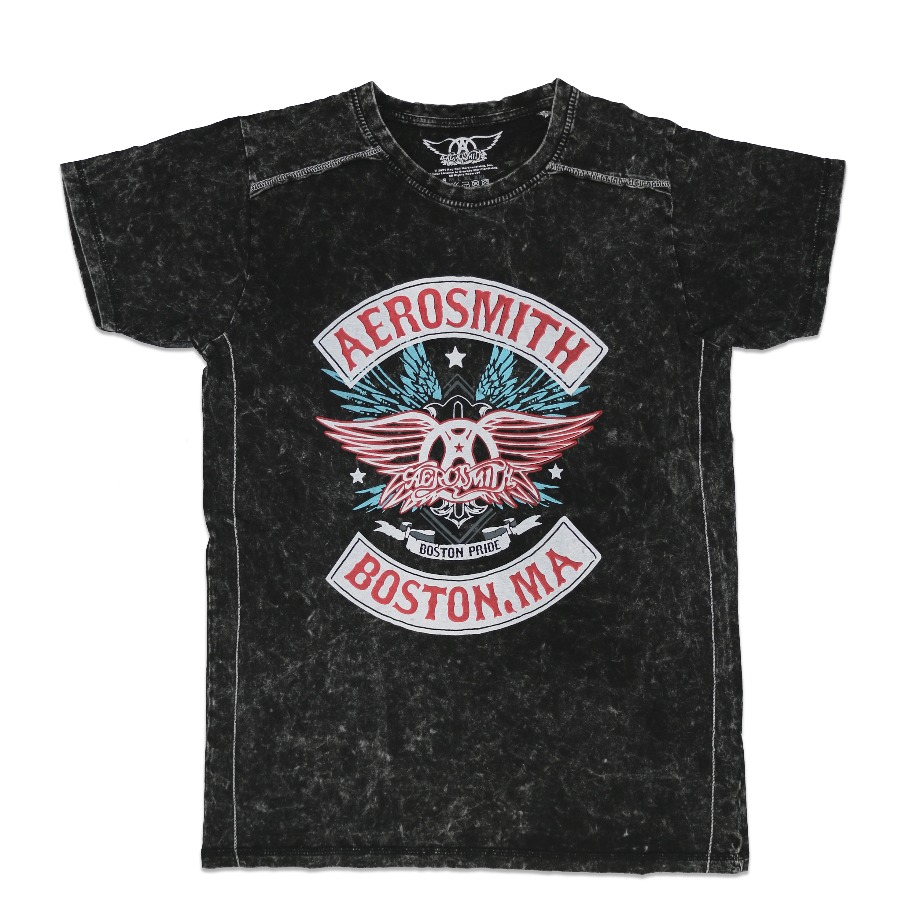 Aerosmith – Boston Pride – Black T-Shirt