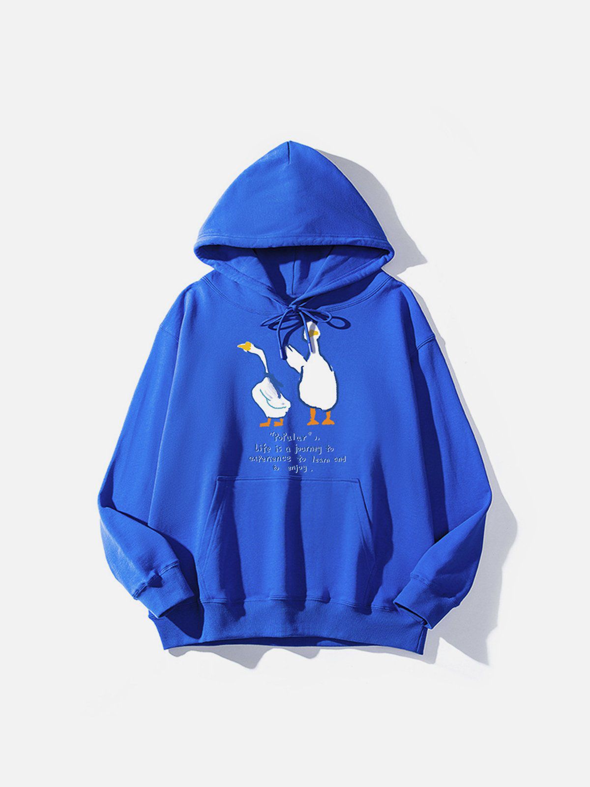 Talishko™ – Cartoon Goose Print Hoodie