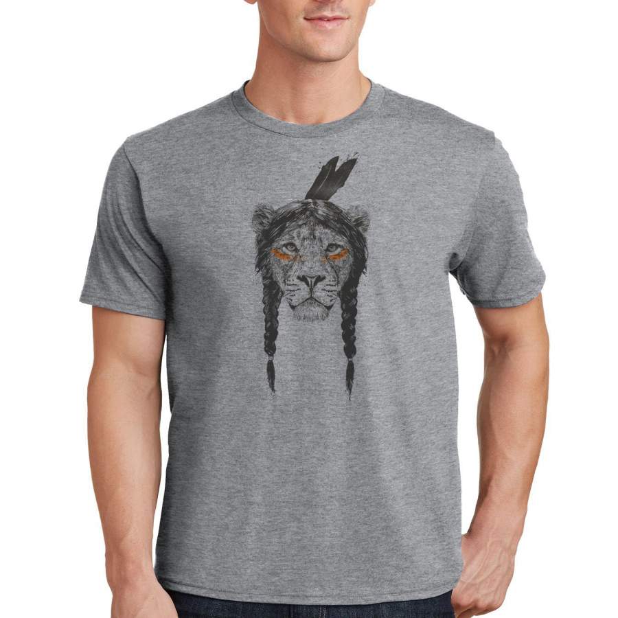 Warrior Lion – Adult Unisex T-Shirt