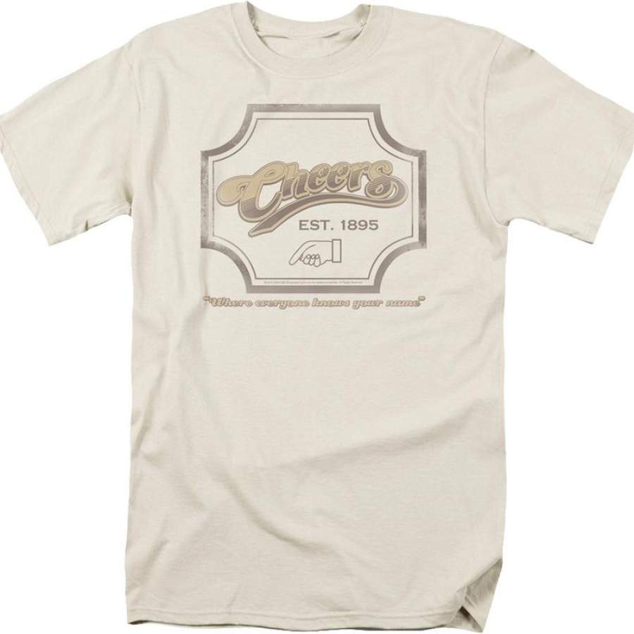 Cheers TV Show Logo T-Shirt - Love Art USA