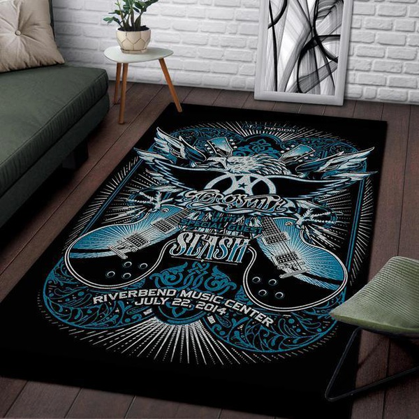 Aerosmith Band Area Rug