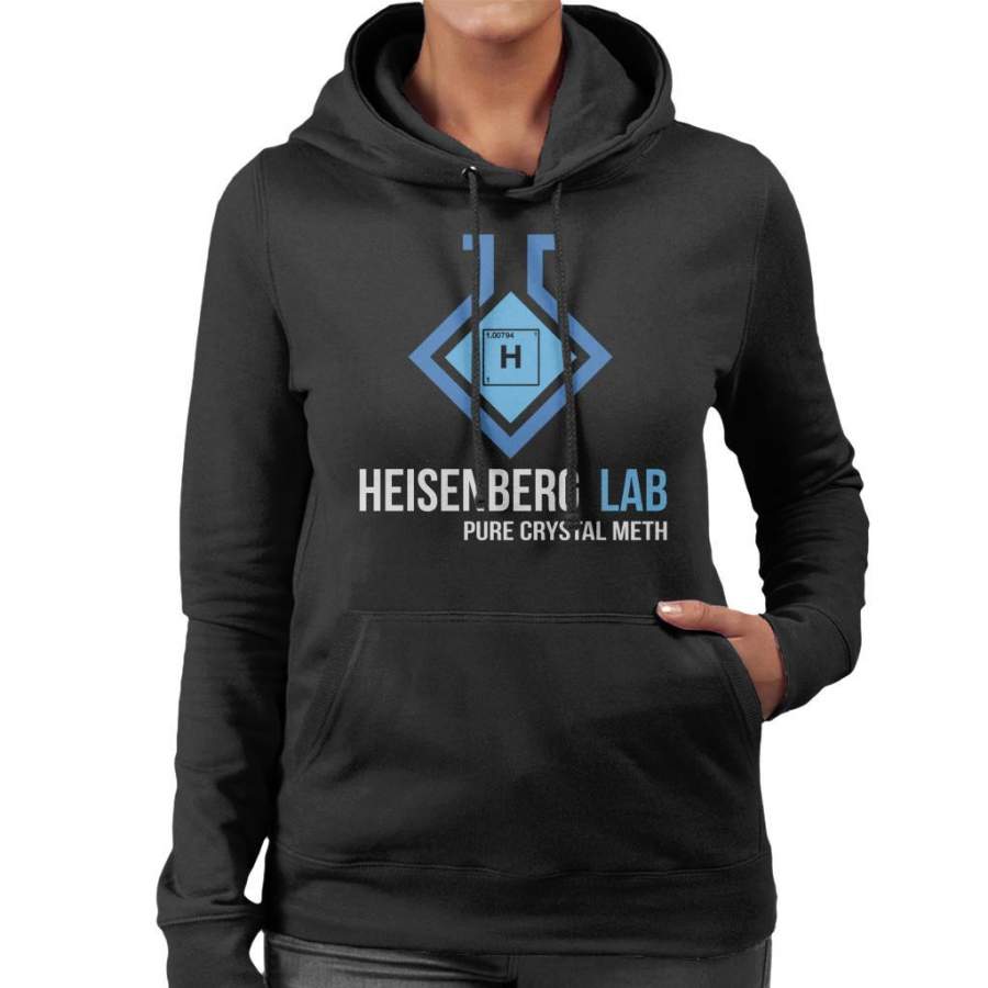 Breaking Bad Heisenberg Lab Pure Crystal Meth Women’s Hooded Sweatshirt