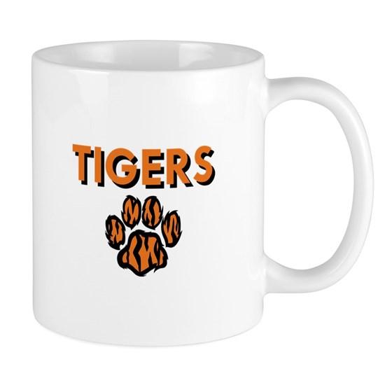 Tigers And Paw Mug