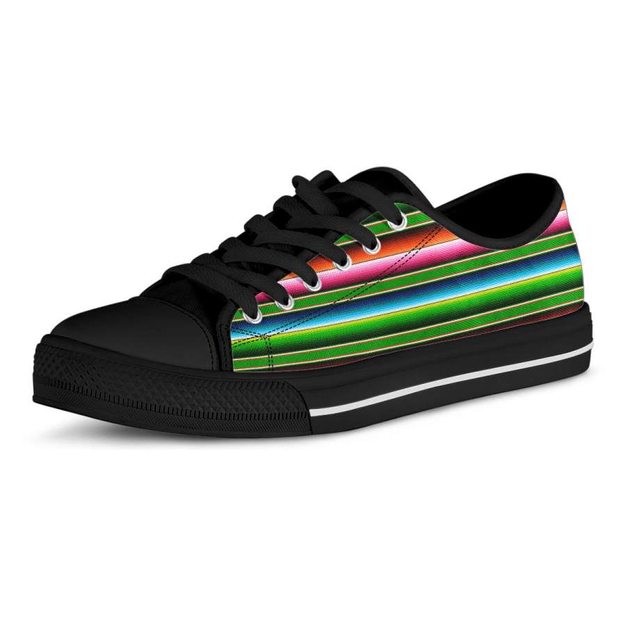 Baja Mexican Print Women’s Low Top Shoes