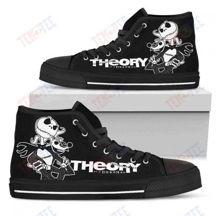 Mens Womens Theory Of A Deadman High Top Canvas Shoes Nice And Comfortable TMT866