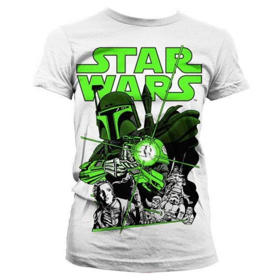 Vintage Boba Fett Girly T-Shirt