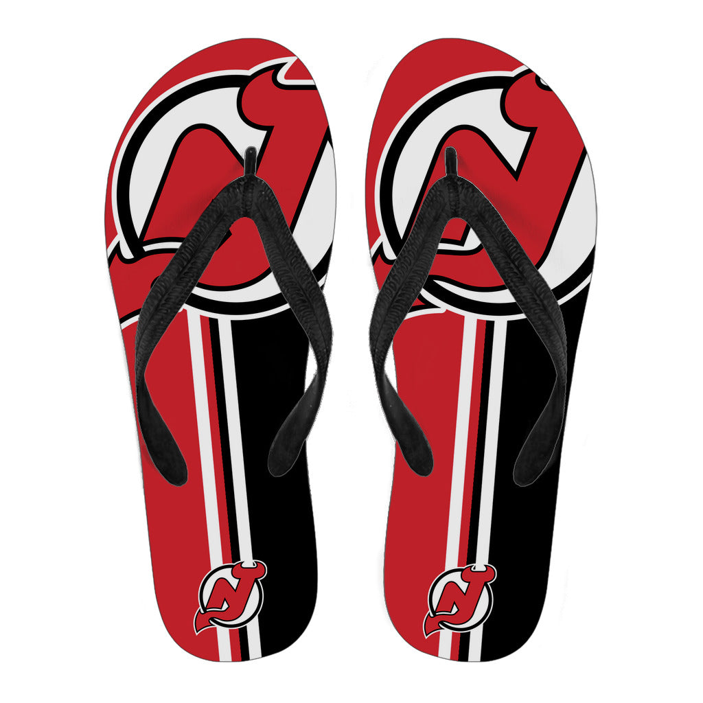 Great New Jersey Devils Fan Gift Two Main Colors Flip Flops