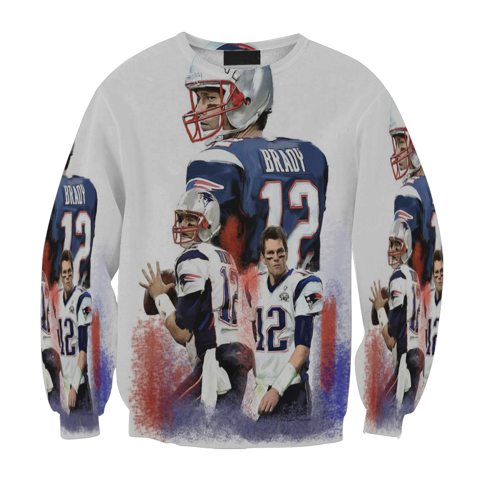 New England Patriots Tom Brady10 Gift For Fan 3D Full Printing Sweatshirt