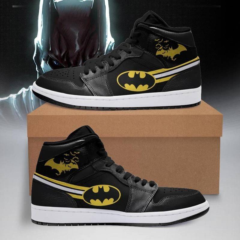 Batman Marvel Womens Jordan Shoes Unique Batman Avengers Custom Sneakers