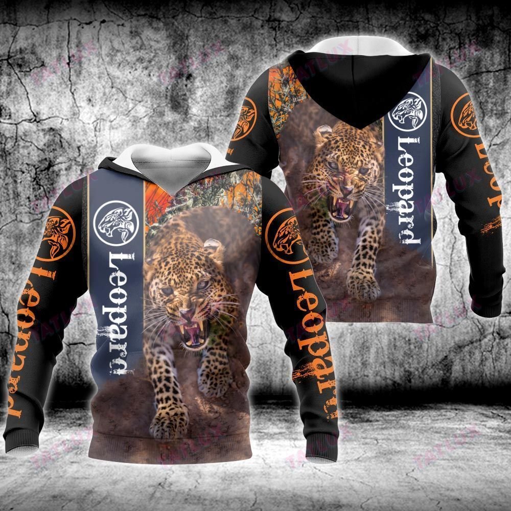 Wild Animal Leopard 3D All Over Printed Shirt, Sweatshirt, Hoodie, Bomber Jacket Size S – 5Xl