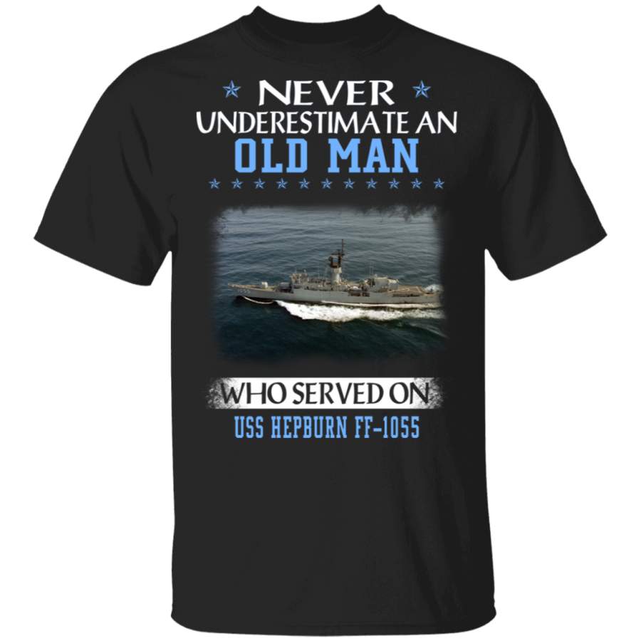 USS Hepburn FF-1055 Veterans Day Christmas Gift T-Shirt