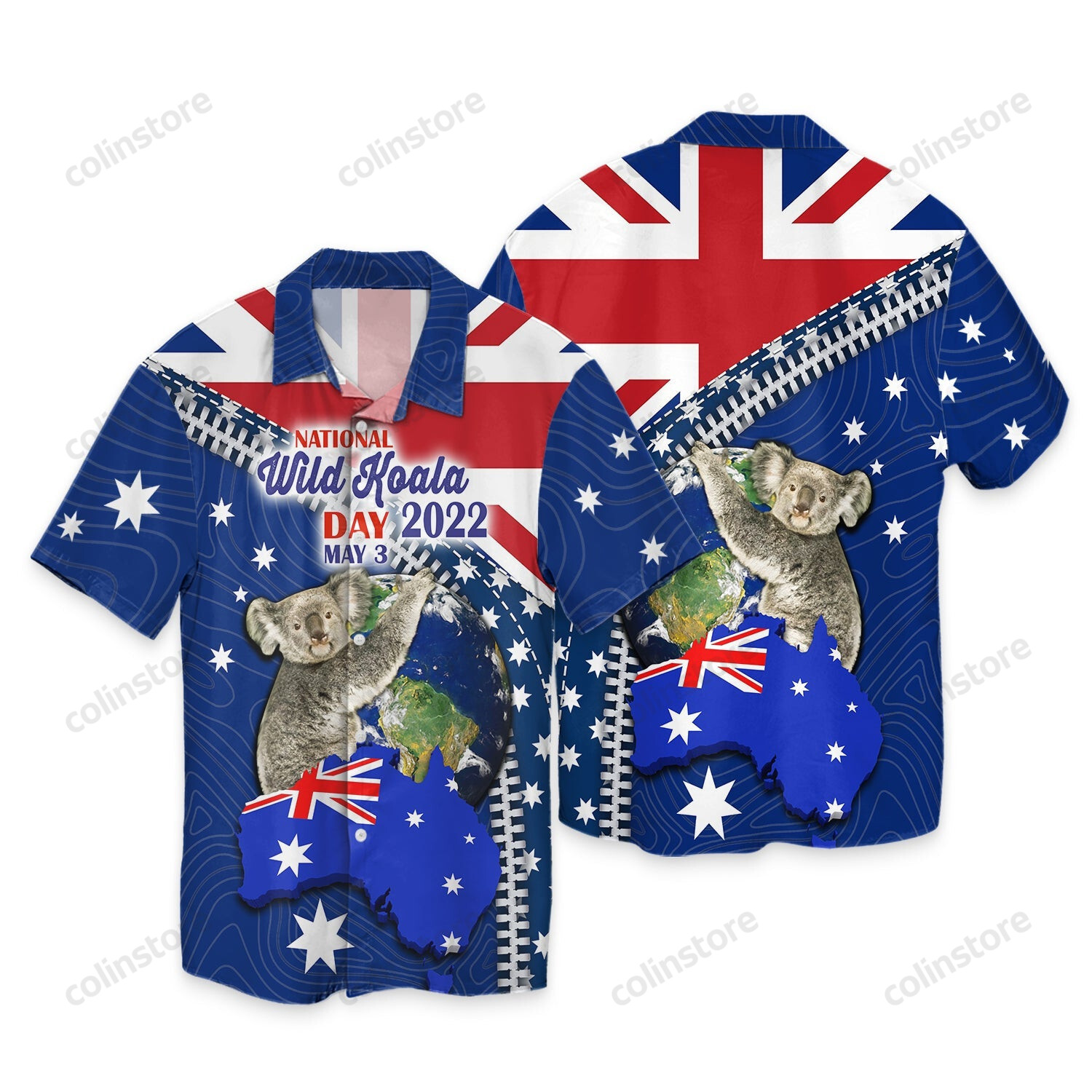 National Wild Koala Hawaii Shirt Gift For Lover Ha96650