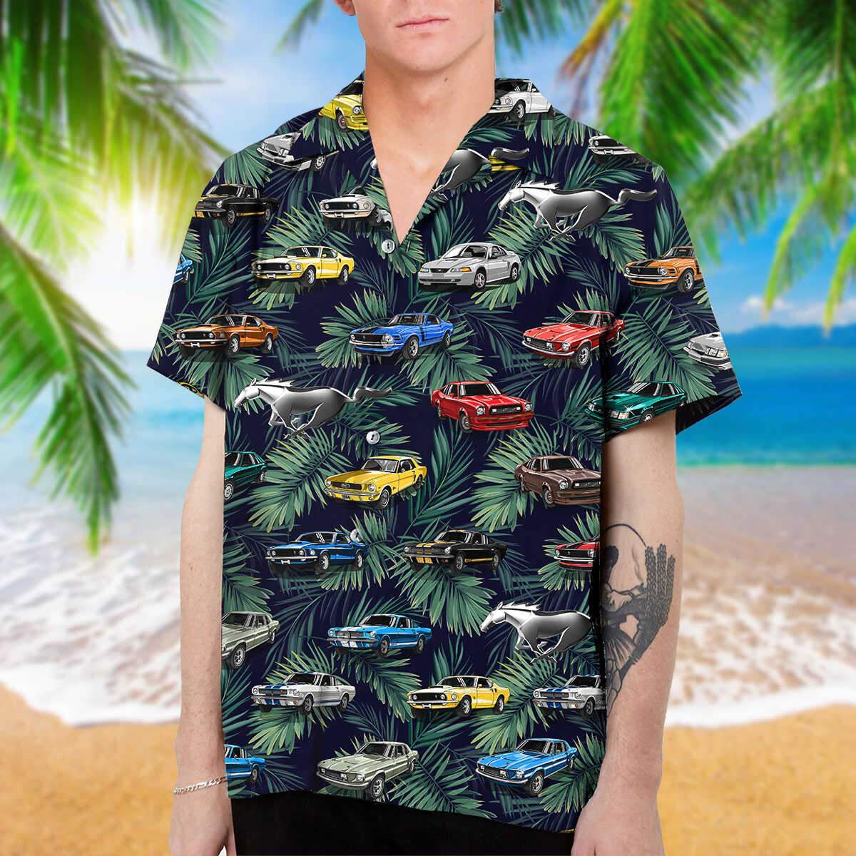 Stang Collection Art Hawaii Shirt Ha92053