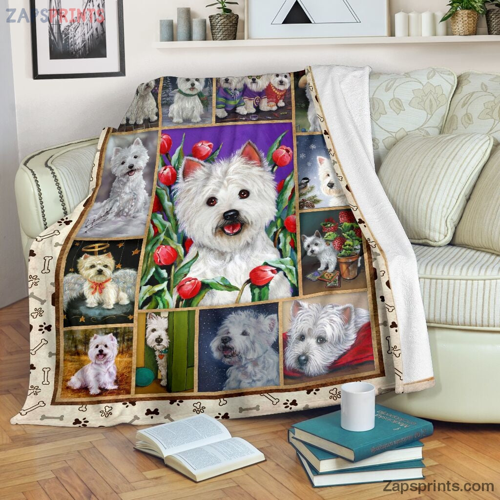 Westie Is Awesome Blanket – Cool Gift Ideas