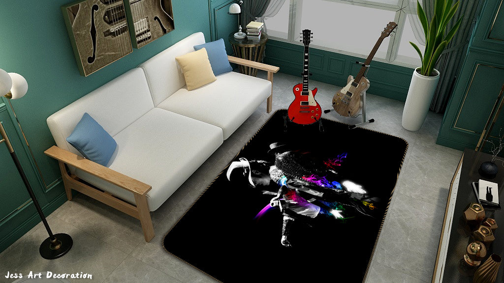 3D Michael Jackson Non-Slip Rug Mat 17