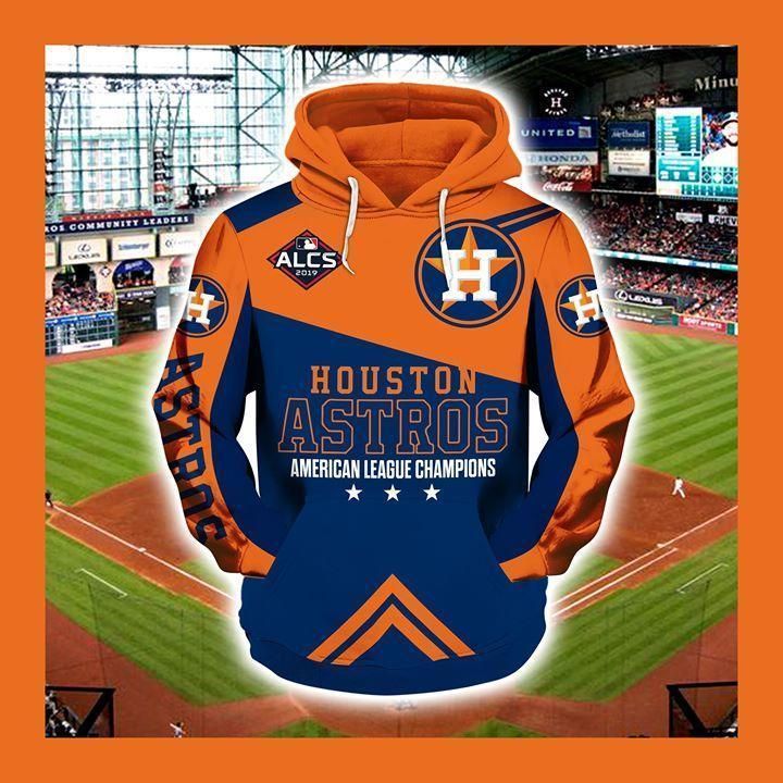 Houston Astros 2019 American League Champions Alcs 3D T Shirt Hoodie Sweater